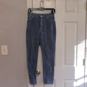 Sky Blue Monki Corduroys